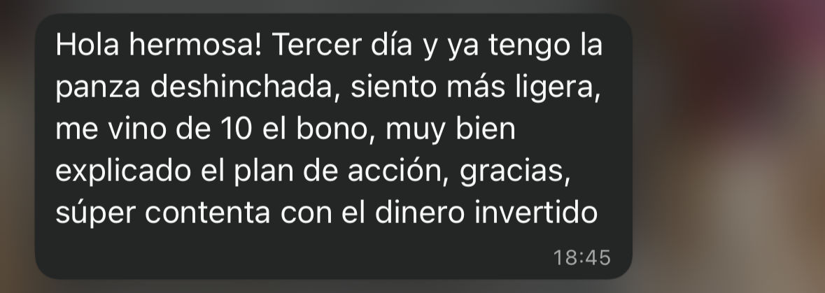 Testimonio edad bono